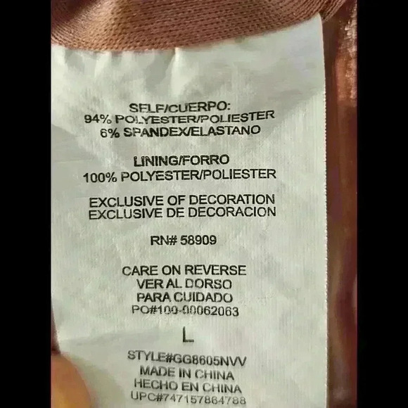 Chic Peach Striped Pleated Romper - Picture 4 of 7